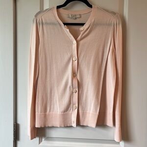 Pink Loft Cardigan size Large